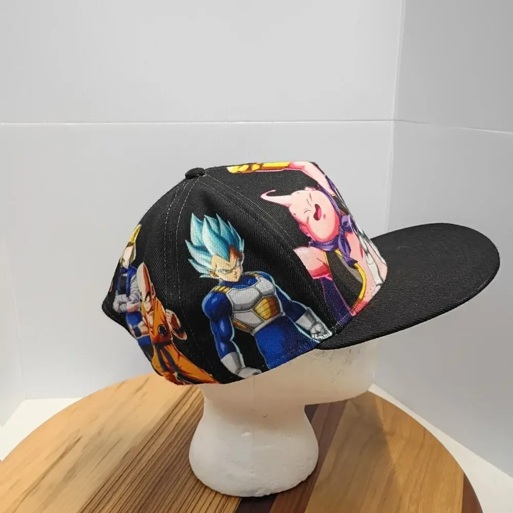 Dragon Ball Fighter Z FighterZ Super Men's Snapback Hat Cap Full Color